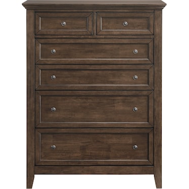 Lincoln Solid Wood Chest - Hickory
