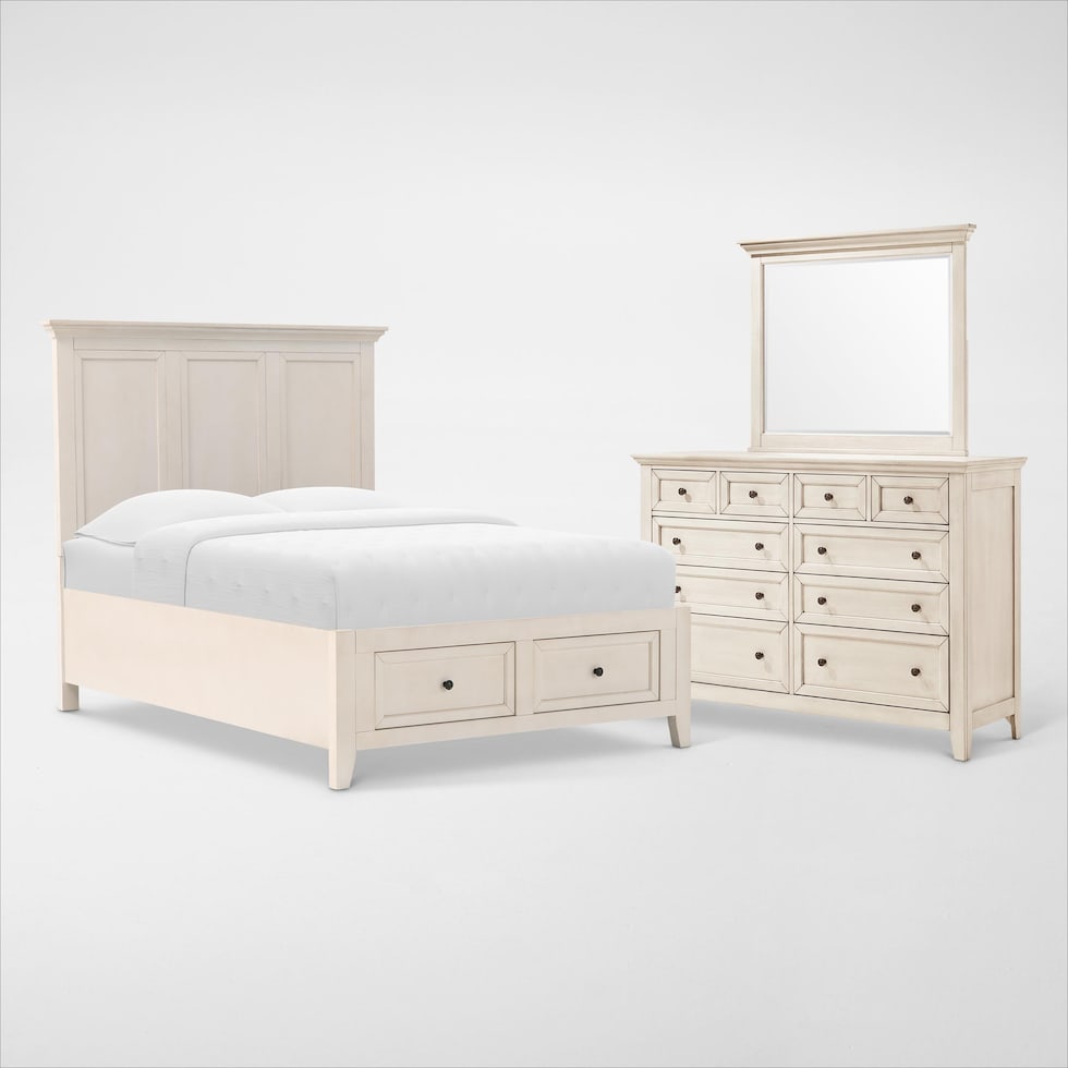 lincoln gray  pc full bedroom   