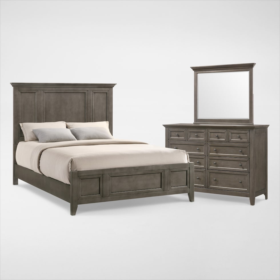 lincoln gray  pc king bedroom web   