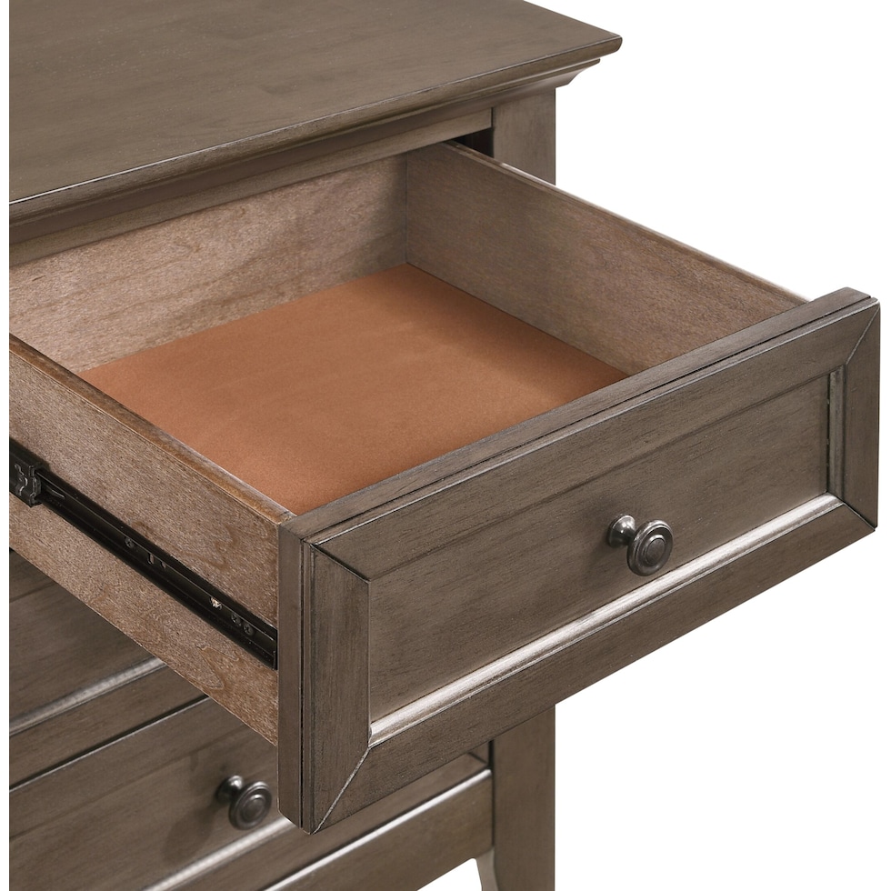 lincoln gray  pc king bedroom   