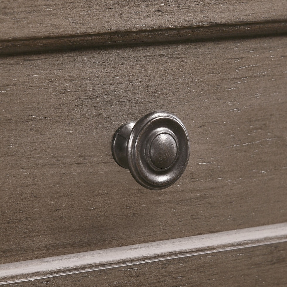 lincoln gray dresser and mirror   