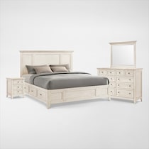 lincoln white  pc queen bedroom web   