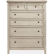 lincoln white chest   