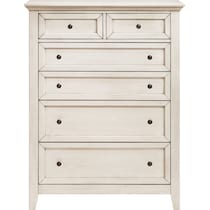 lincoln white chest   