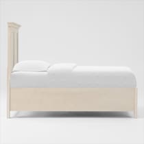 lincoln white twin bed   