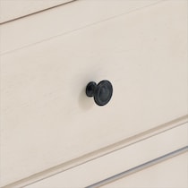 lincoln white twin bed   