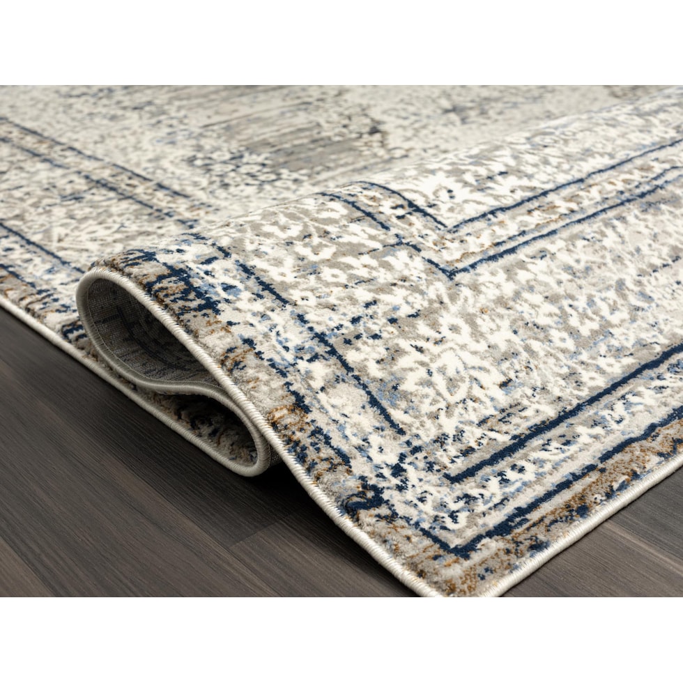 lindrum cream gray area rug  x    