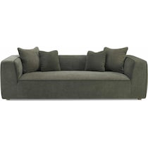 lindy green sofa   