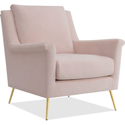 Linn Accent Chair - Blush