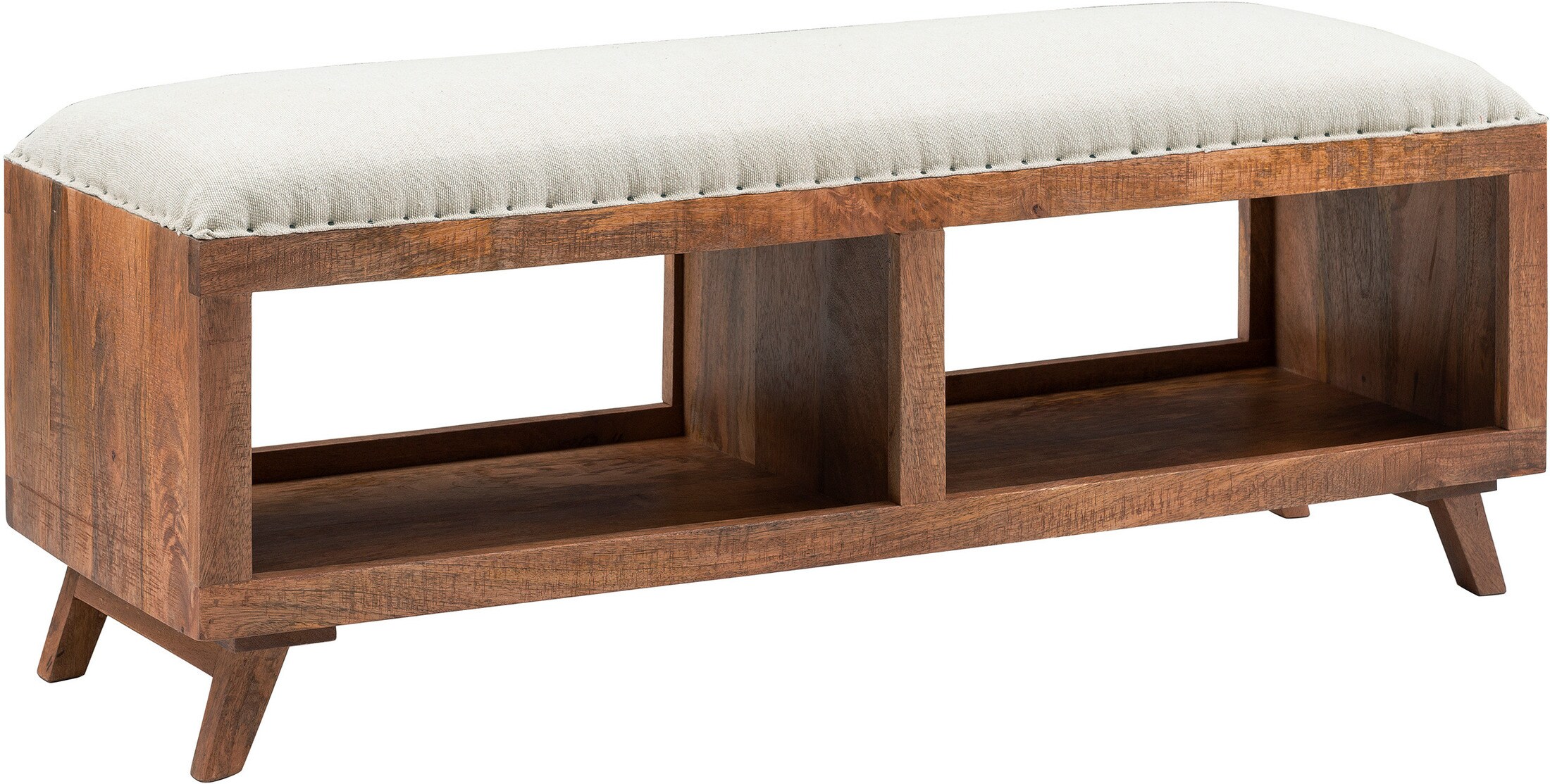 Linny Storage Bench Brown American Signature Furniture