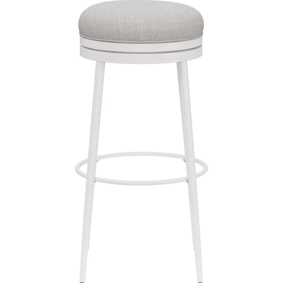 linus swivel bar stool white bar stool   