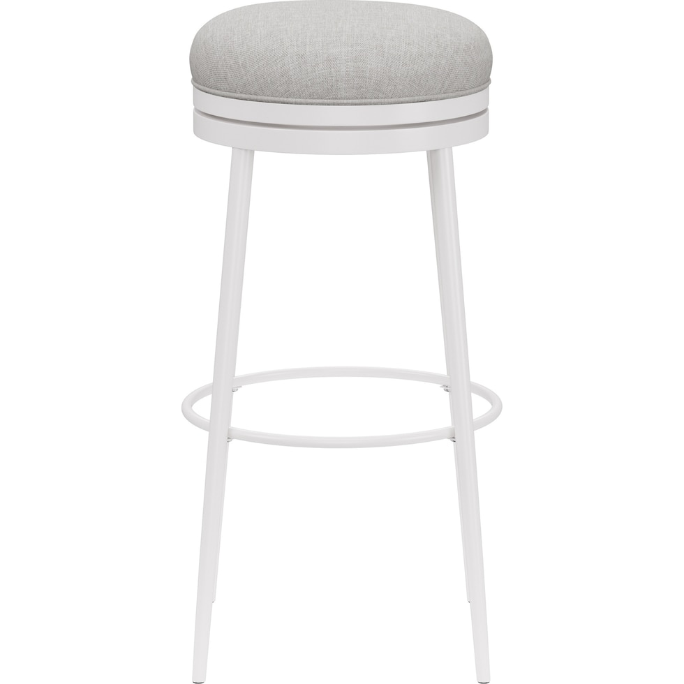 linus swivel bar stool white bar stool   