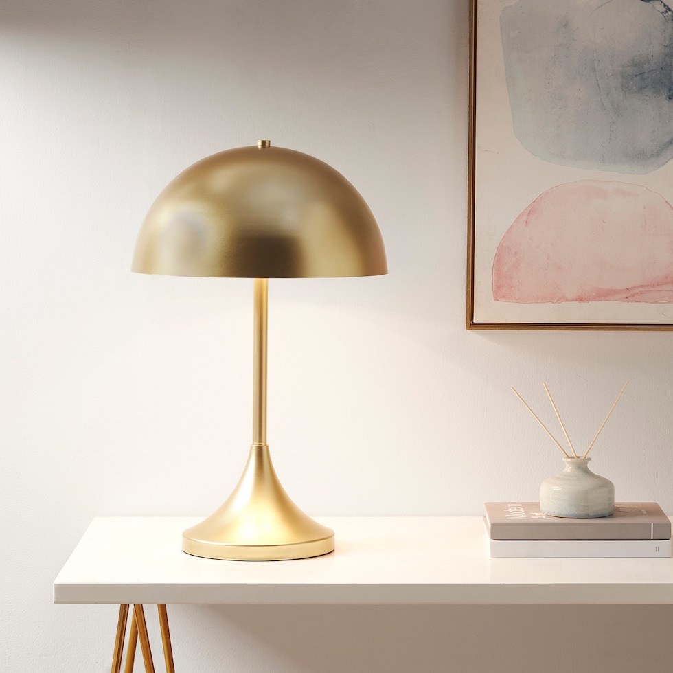 liora gold table lamp   