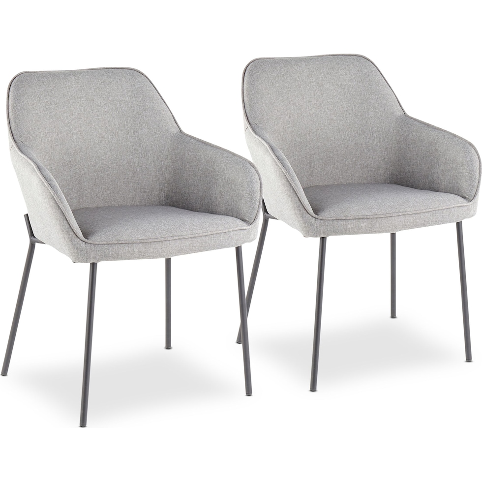 liv gray dining chair   