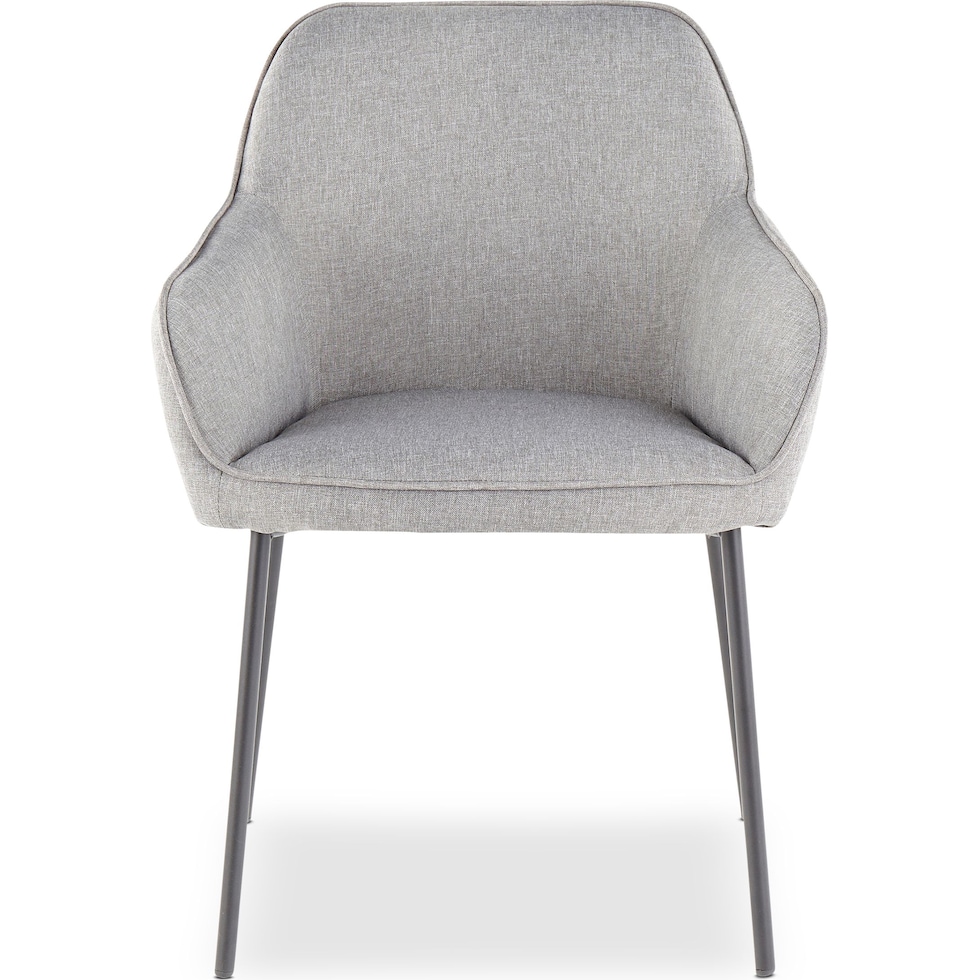 liv gray dining chair   