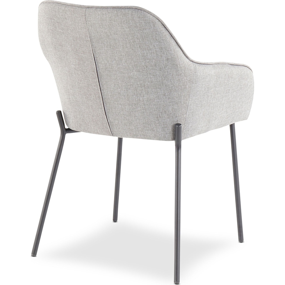 liv gray dining chair   