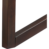 livy dark brown  pc occasional tables   