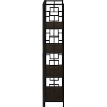 lizzie dark brown etagere   