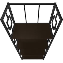 lizzie dark brown etagere   