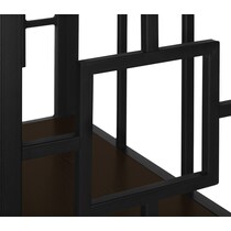lizzie dark brown etagere   
