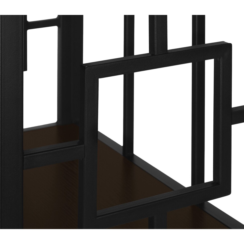 lizzie dark brown etagere   