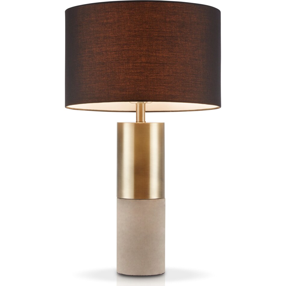 lodi black and gold table lamp   