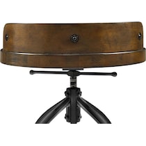 logan light brown bar stool   