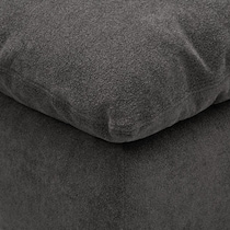 lola gray corner chair   