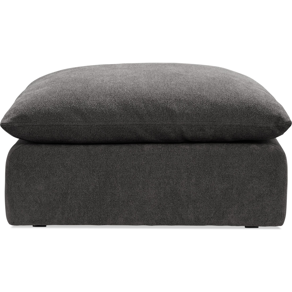 lola gray ottoman   