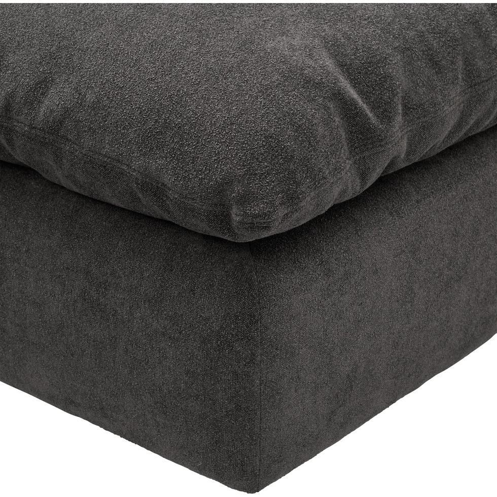 lola gray ottoman   