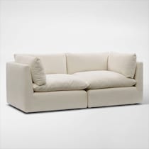 lola white sofa   