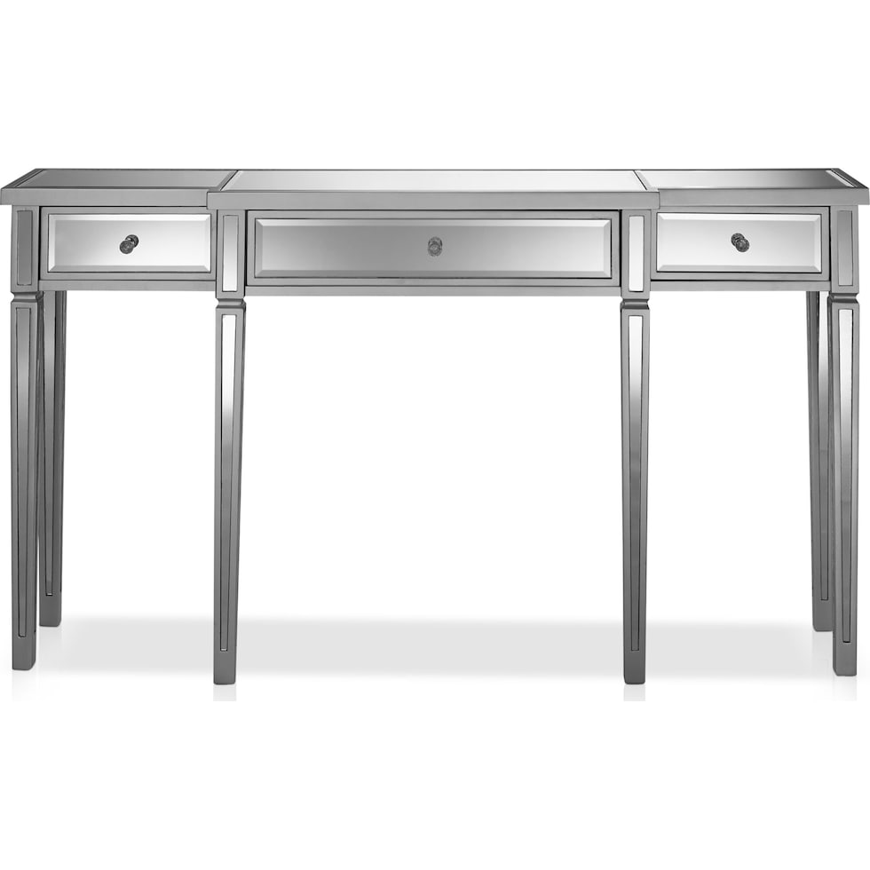 londyn mirrored console table   