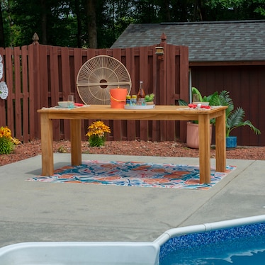 Long Beach Outdoor Dining Table