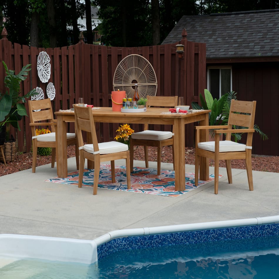 Long Beach Outdoor Dining Table American Signature Furniture