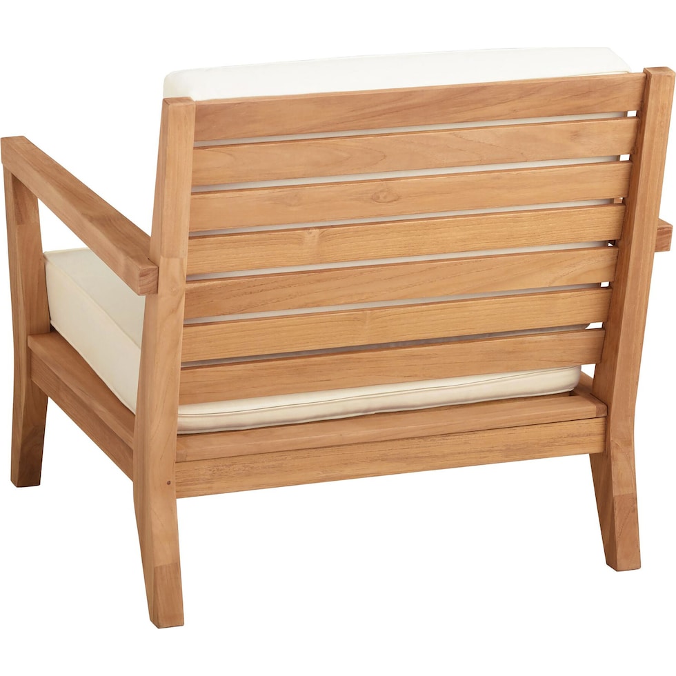 long beach natural antique white outdoor chair   