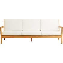 long beach natural antique white outdoor sofa   