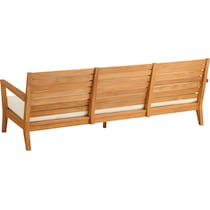 long beach natural antique white outdoor sofa   