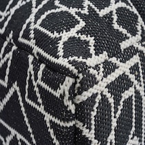longport black white outdoor chair   