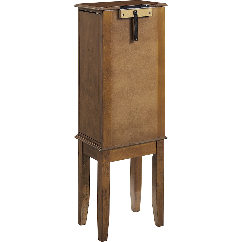 lorden dark brown armoire   