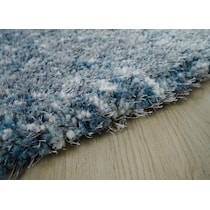 lorena blue area rug  round   