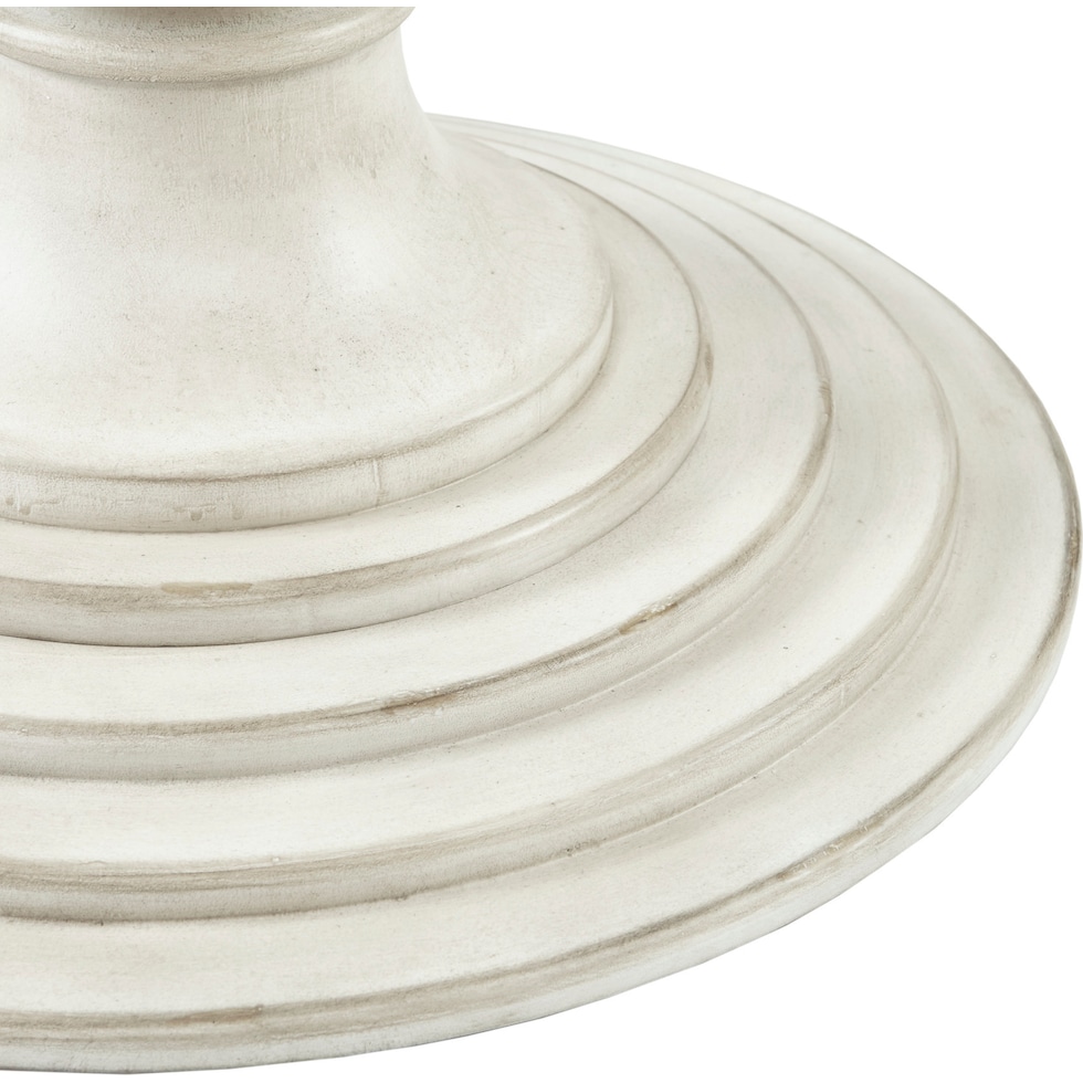 lorenzo walnut cream dining table   