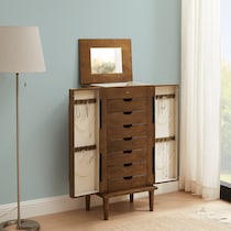 lorilynn dark brown armoire   