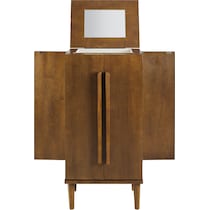 lorilynn dark brown armoire   