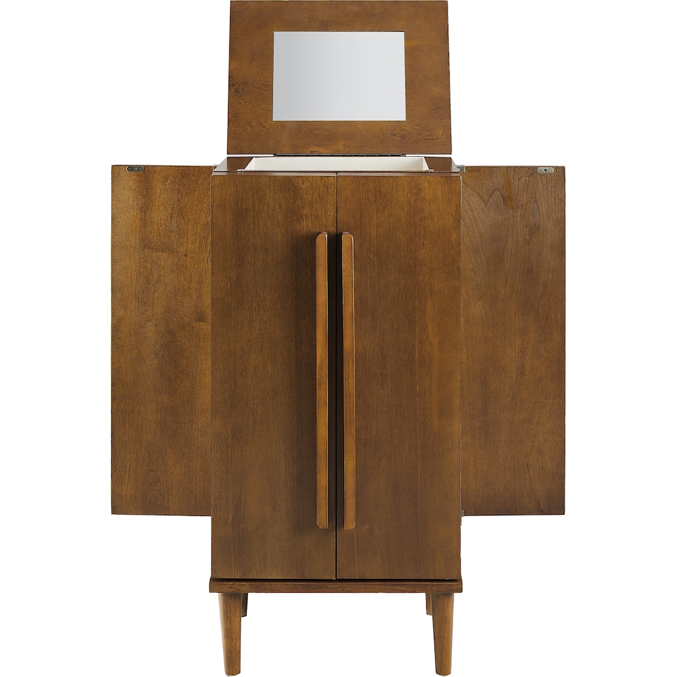 lorilynn dark brown armoire   