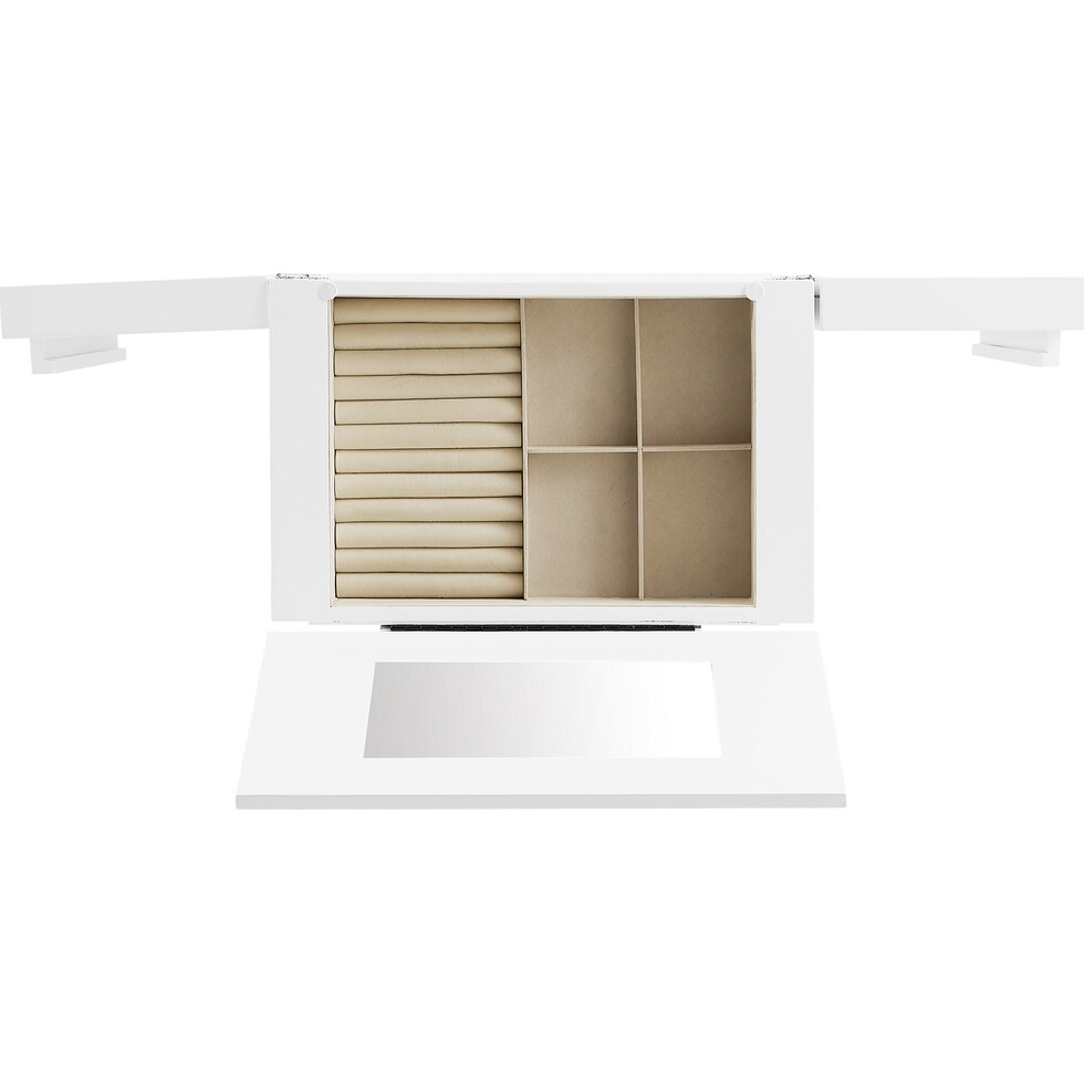 lorilynn white armoire   