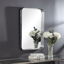 lottie silver mirror   