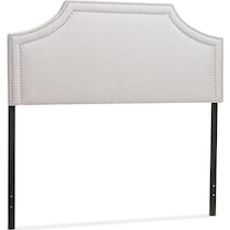 louie gray full headboard   