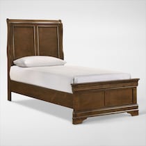 louis bedroom light brown  pc full bedroom   