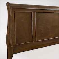 louis bedroom light brown  pc king bedroom   