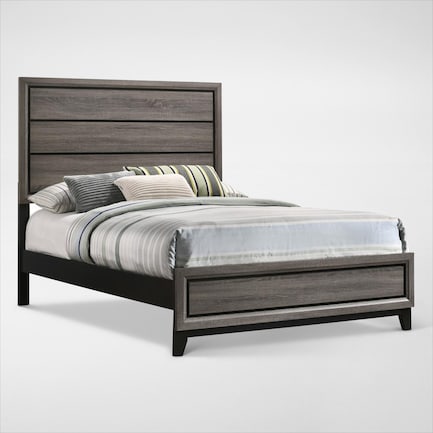 Louis 5-Piece Storage Bedroom Set with Dresser and Mirror